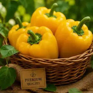 Yellow Capsicum (Yellow Bell Pepper)